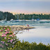 Cove in Southwest Harbor, Maine